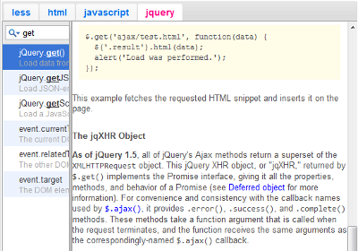 jQuery documentation